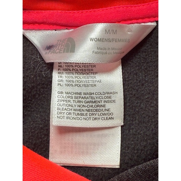 The North Face Gray Hoodie with Red Logo - Picture 3 of 10